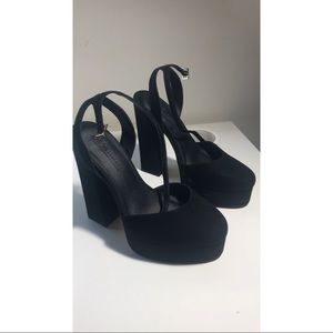 ASOS Platform High Heels | Black | SIZE: 5.5